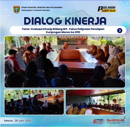 Dialog Kinerja Dinas Kominfo SP Selasa 30 Juni 2026