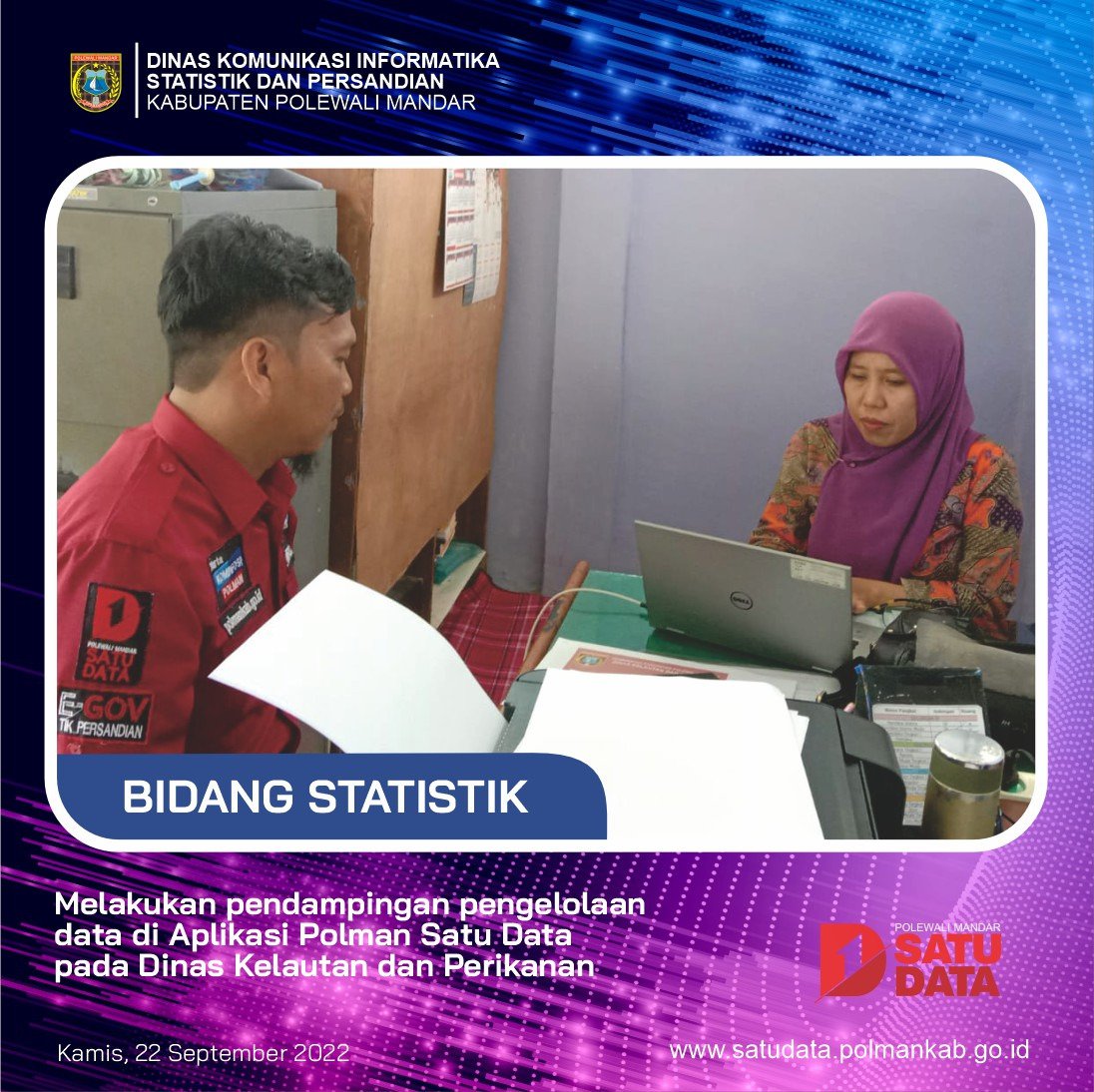Pendampingan Pengelolaan data 