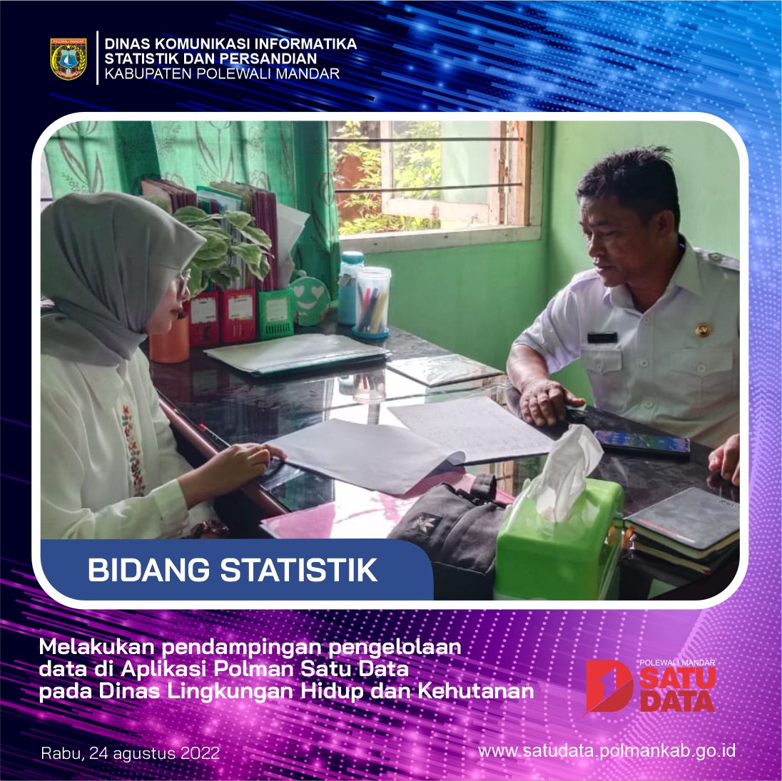 Pendampingan Pengelolaan data 