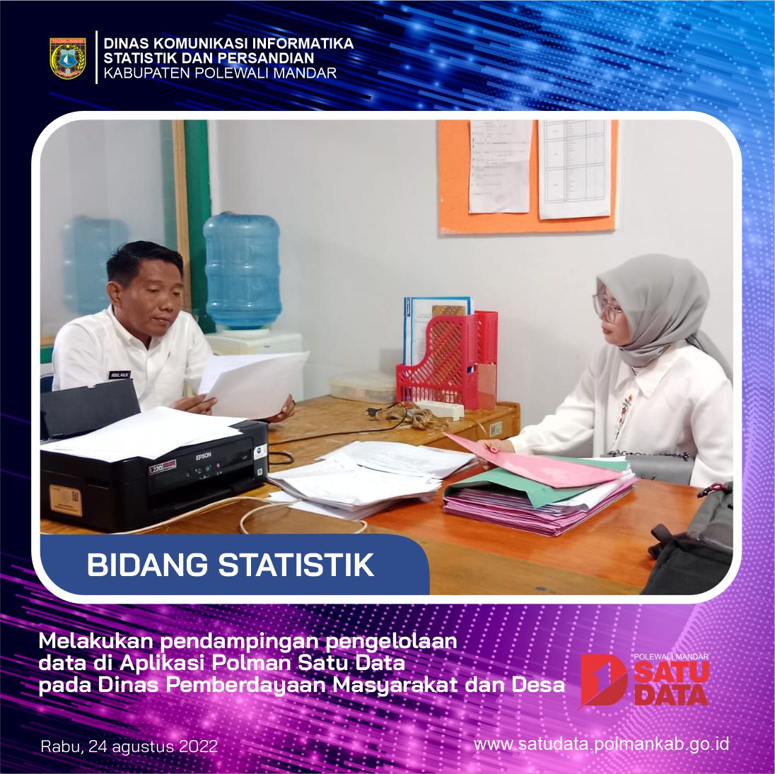 Pendampingan Pengelolaan data 