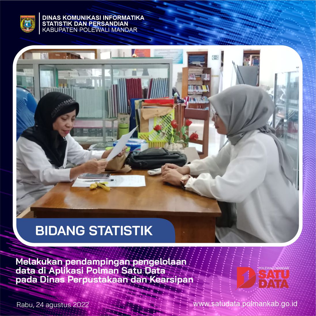 Pendampingan Pengelolaan data 
