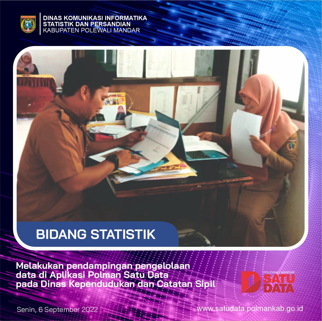 Pendampingan Pengelolaan data 