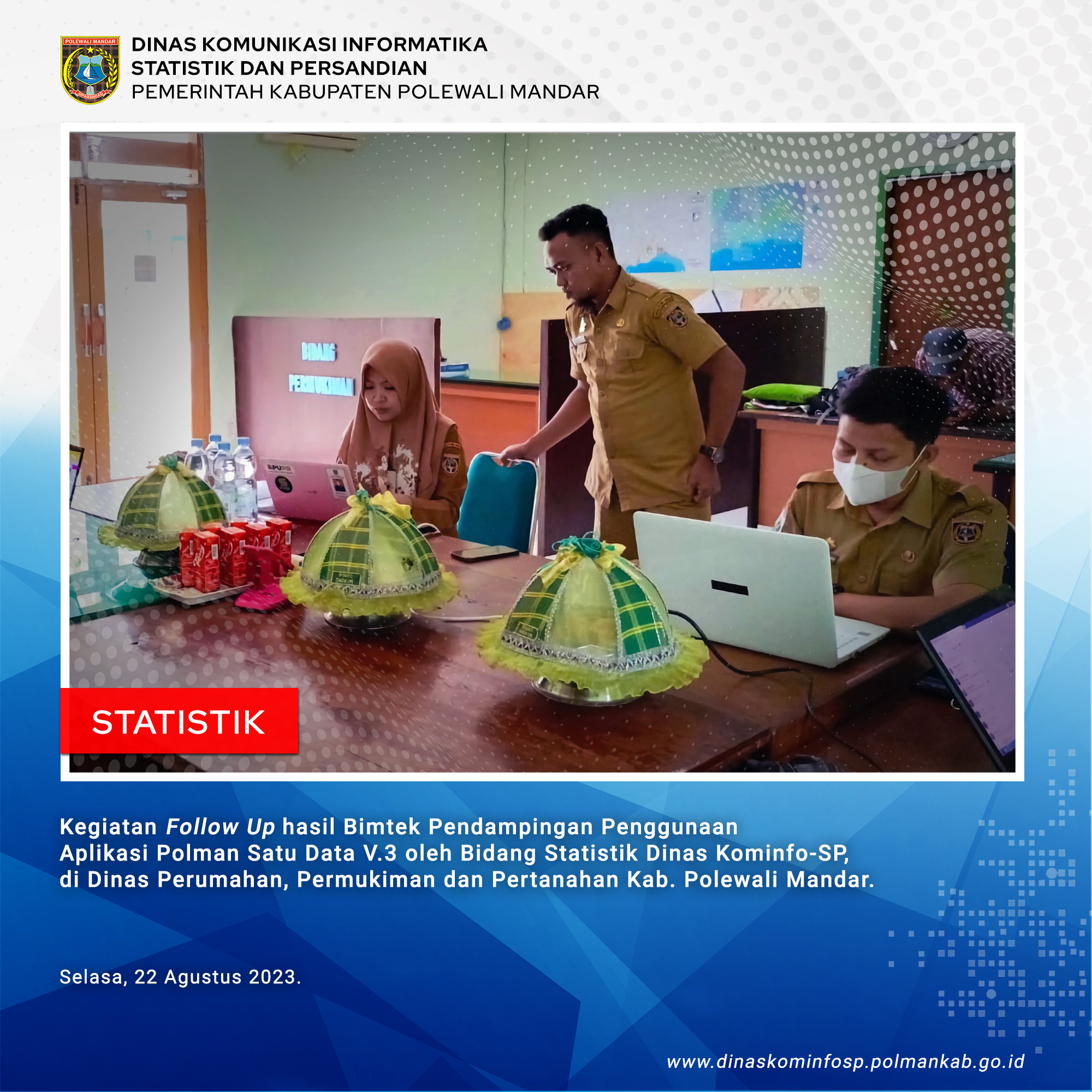 Follow Up Hasil Bimtek Aplikasi Polman Satu Data