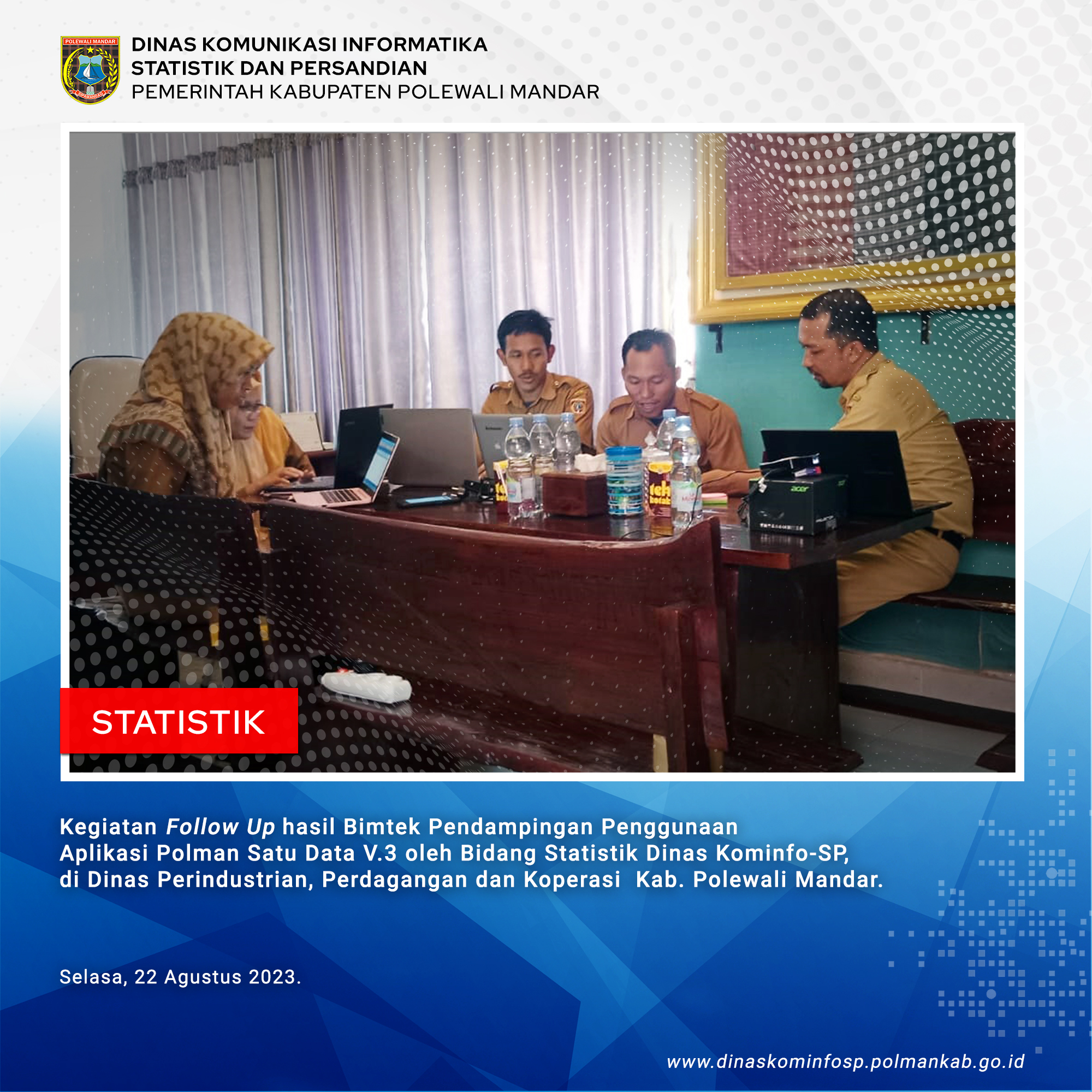 Follow Up Hasil Bimtek Aplikasi Polman Satu Data
