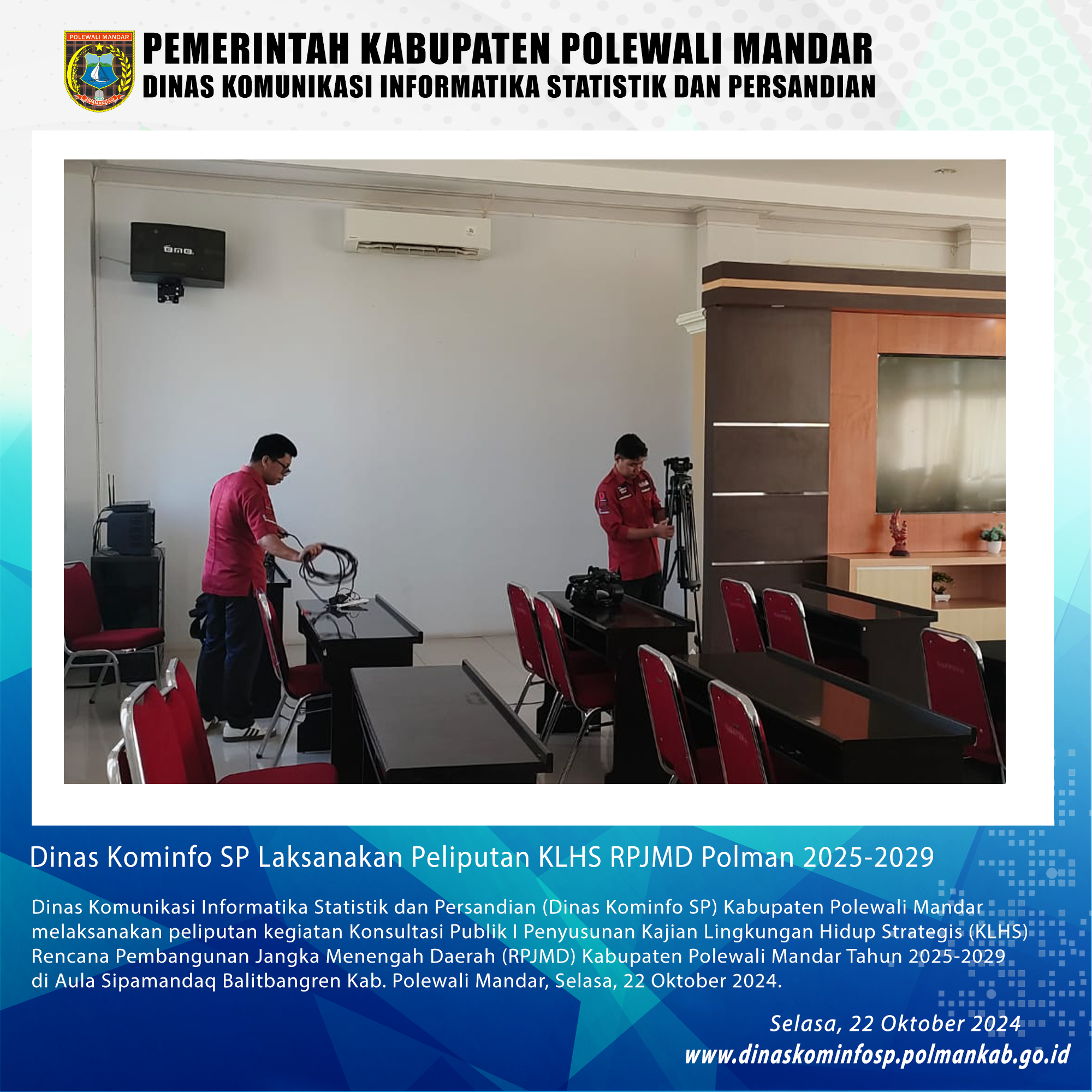 22 Oktober Peliputan KLHS RPJMD 2025-2029