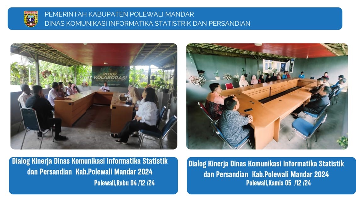 Dialog Kinerja Dinas Kominfo SP Tanggal 5 Desember 2024