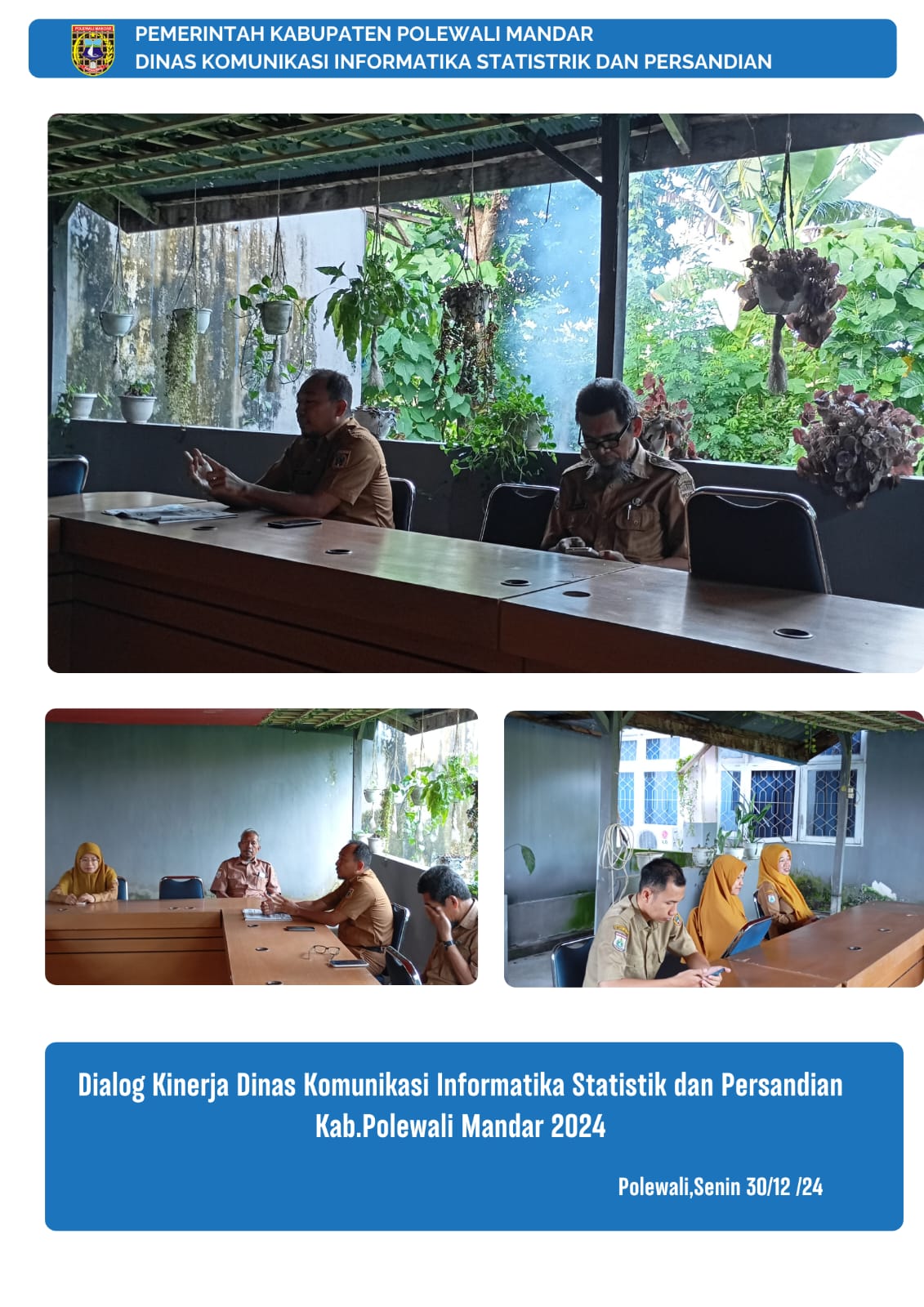 30 Desember Dialog Kinerja Dinas Kominfo SP