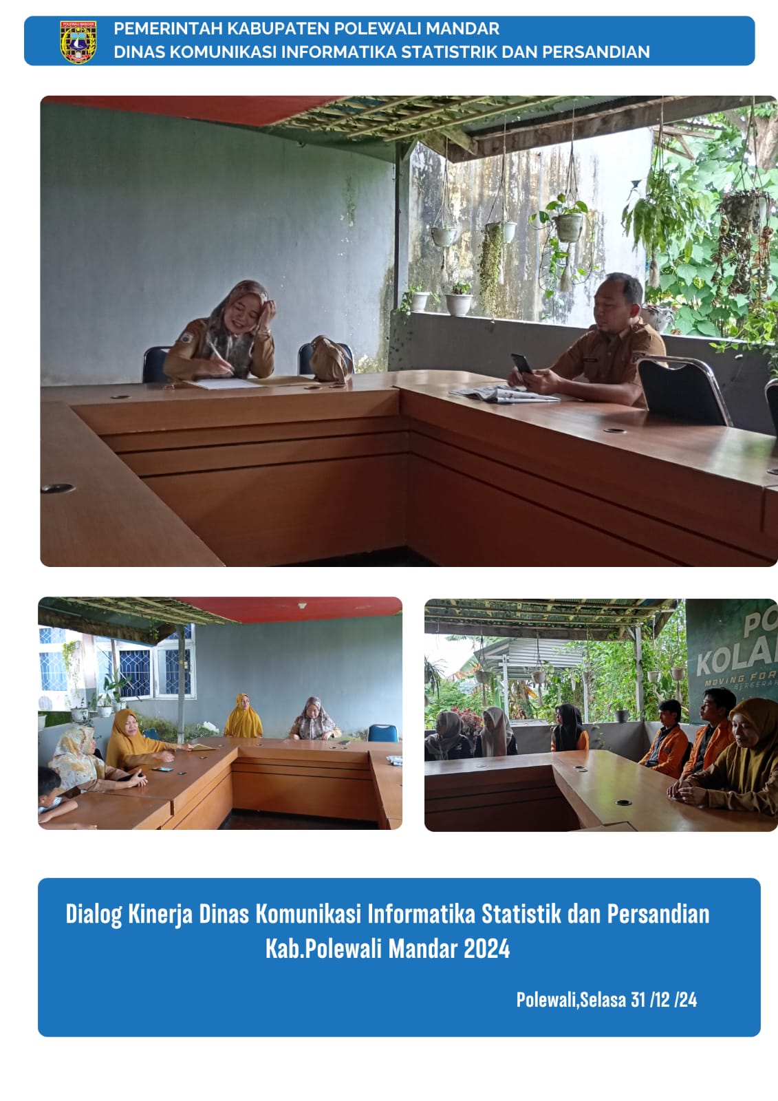 31 Desember Dialog Kinerja Dinas Kominfo SP