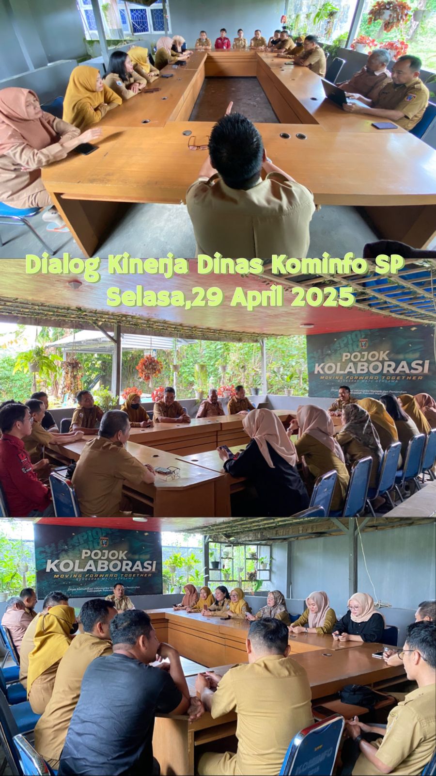 Dialog Kinerja Selasa 29 April 2025