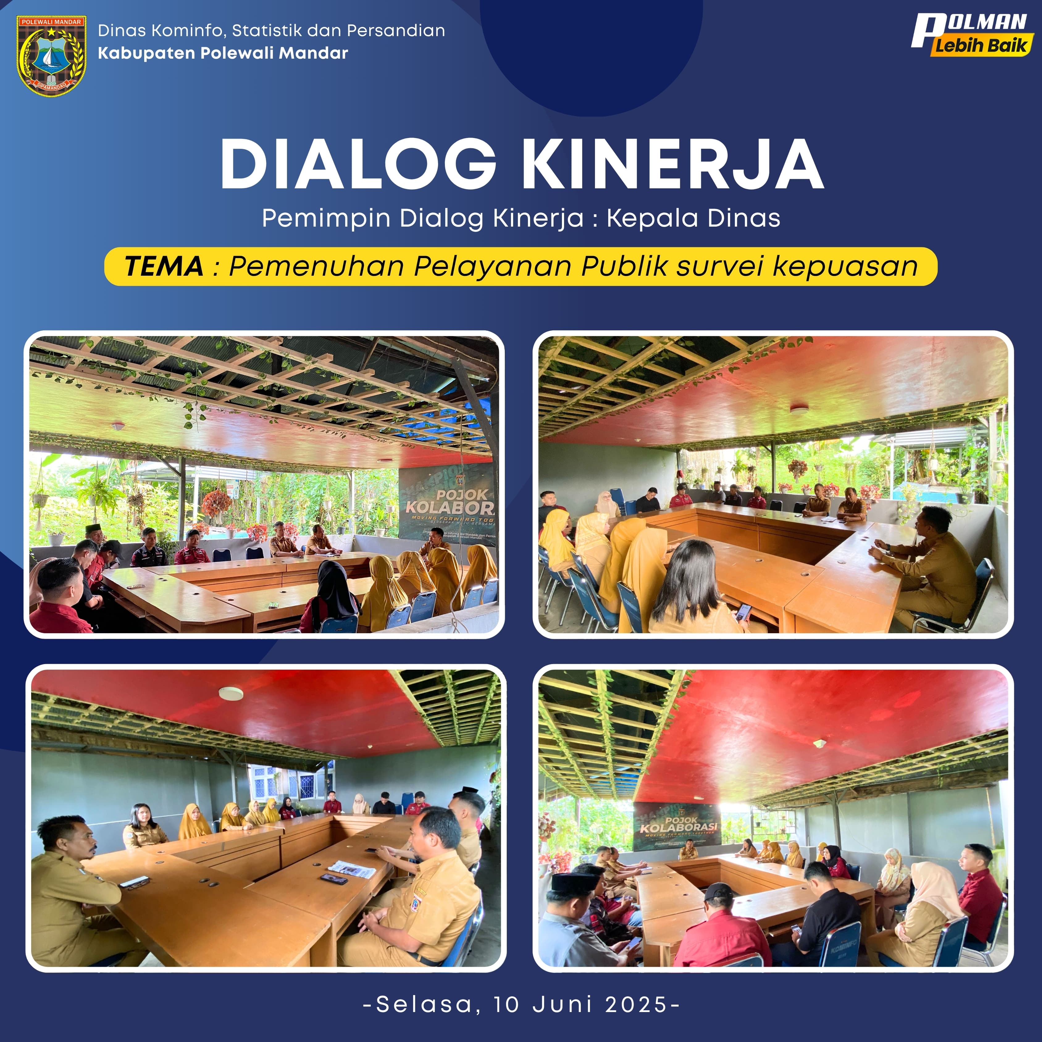 Flyer Dialog Kinerja Selasa 10 Juni 2025