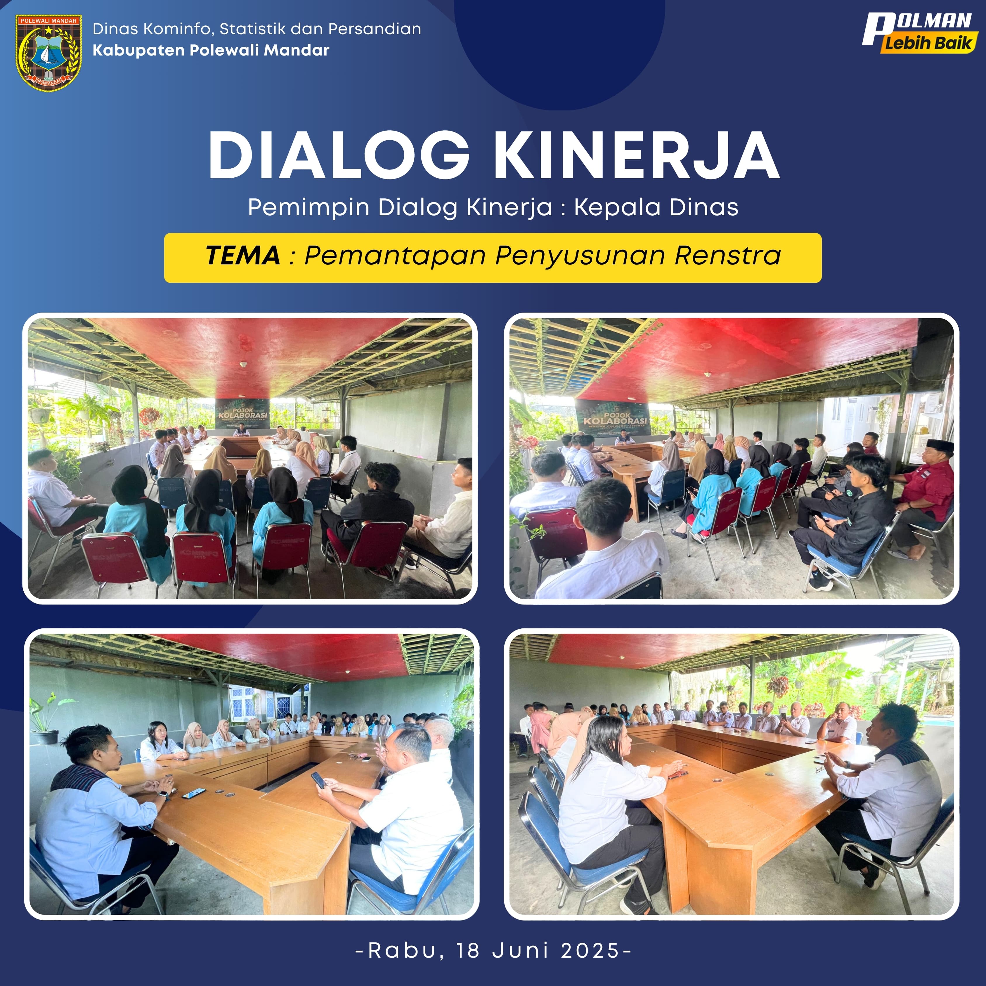 Dialog Kinerja Rabu 18 Juni 2025