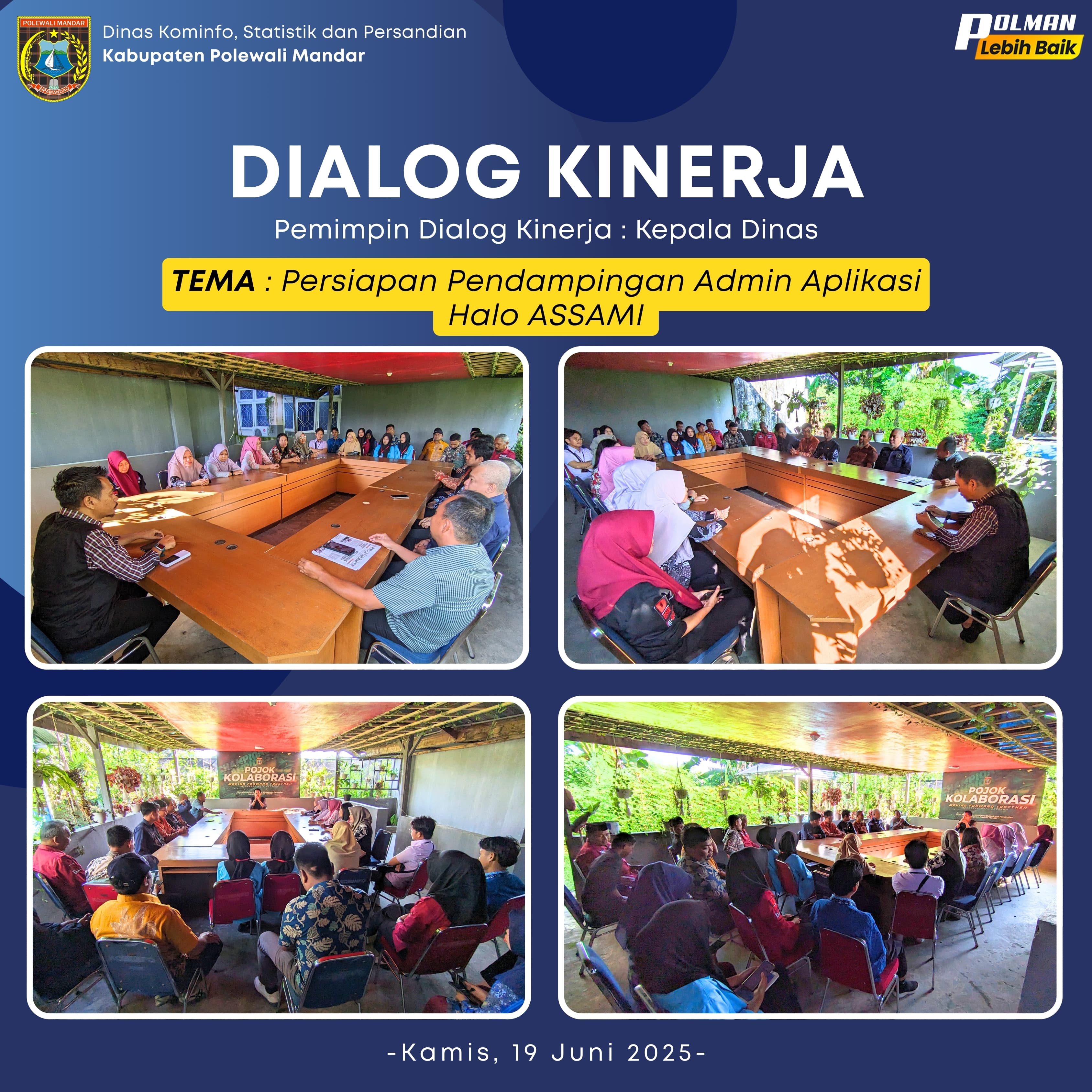 Dialog Kinerja Kamis 19 Juni 2025