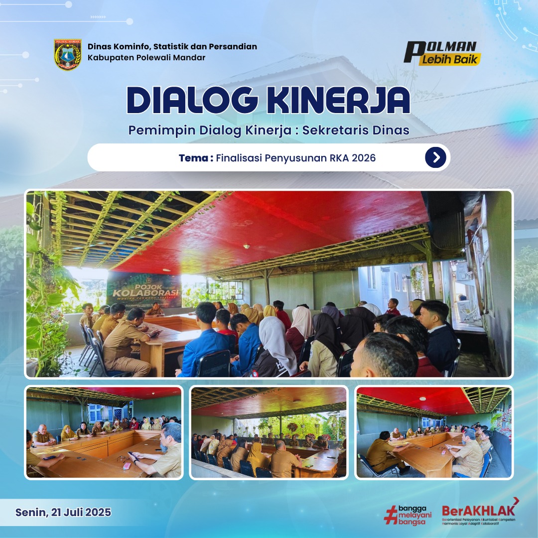 Dialog Kinerja Senin 21 Juli 2025