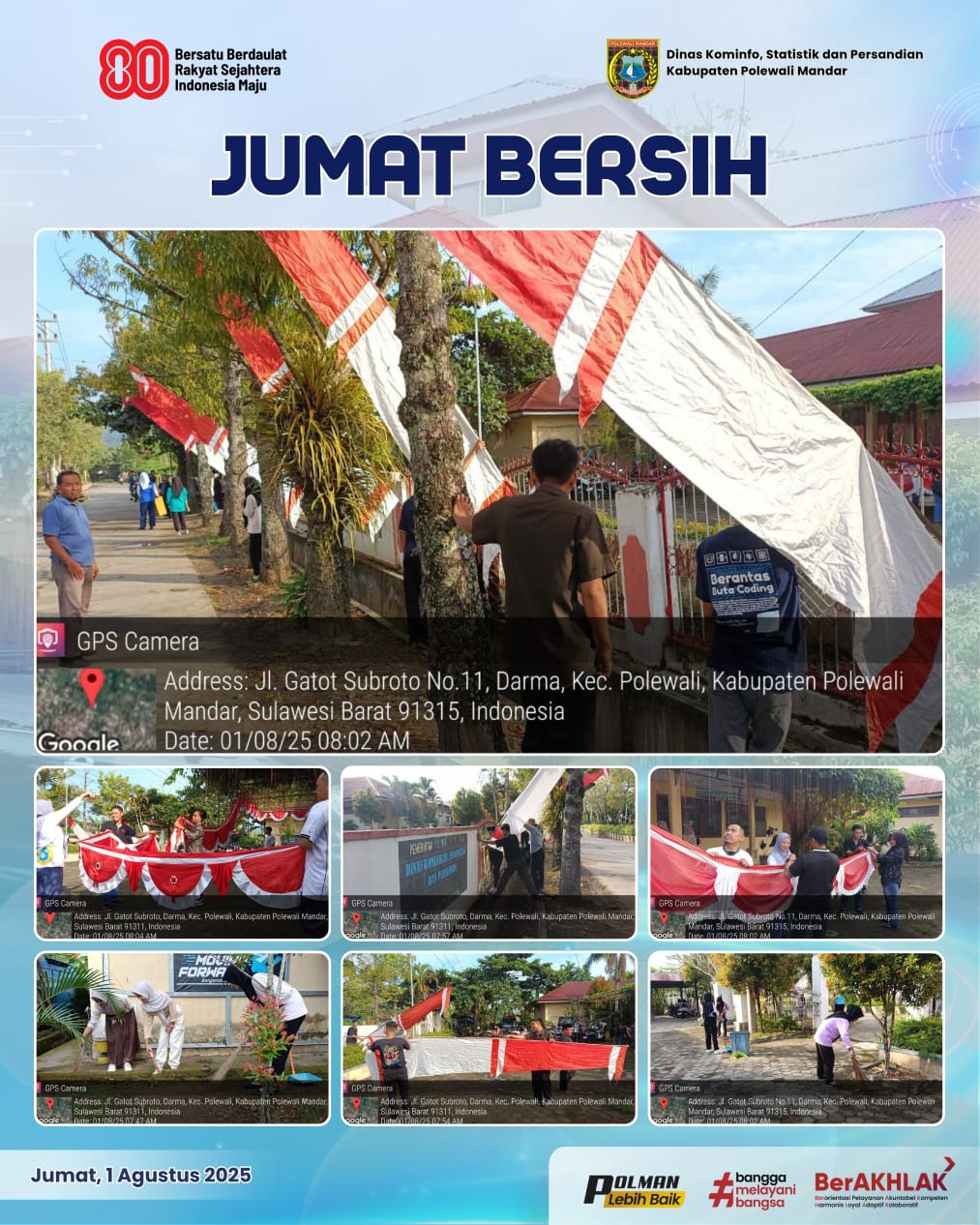 Jumat Bersih Jumat 1 Agustus 2025