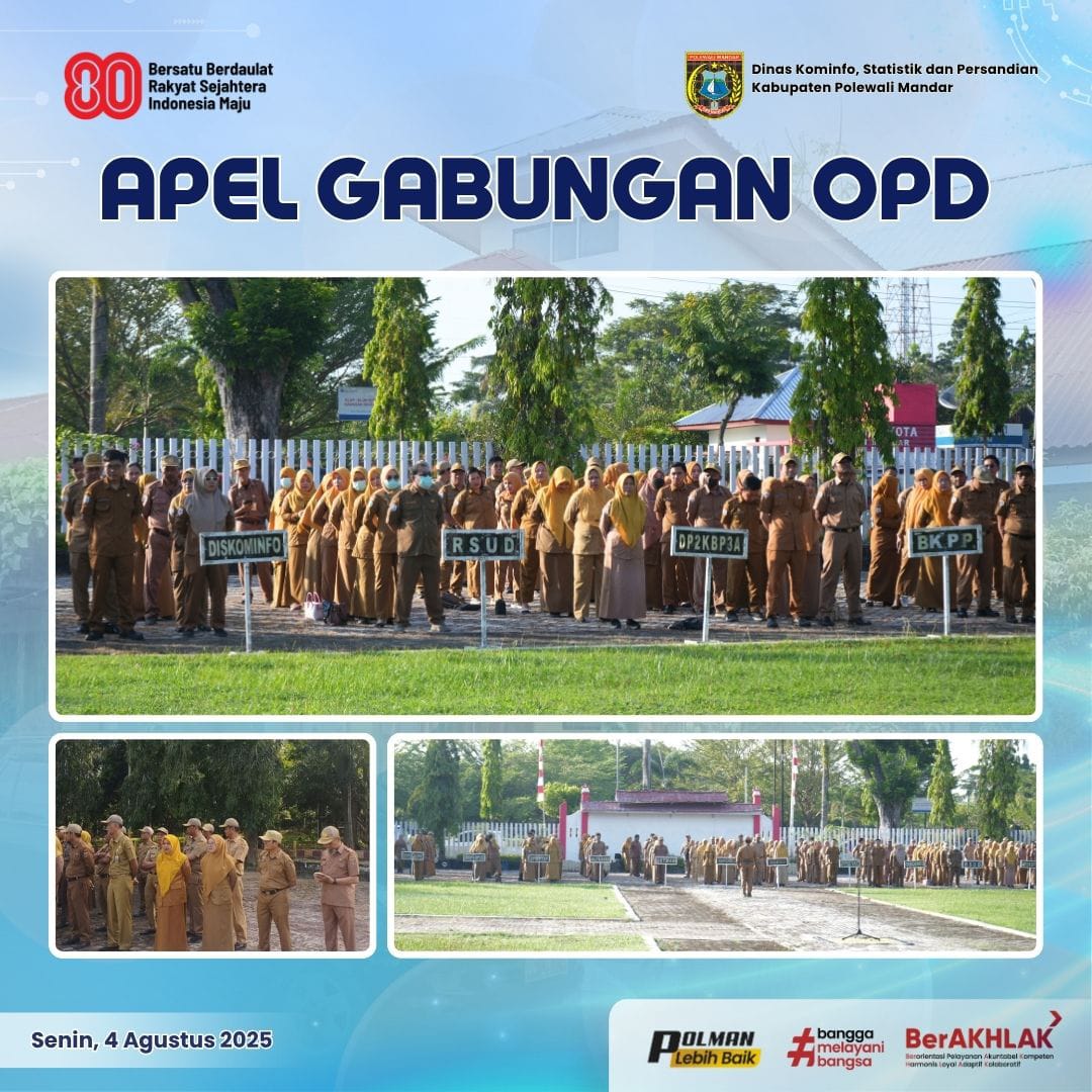 Apel Gabungan OPD Senin 04 Agustus 2025