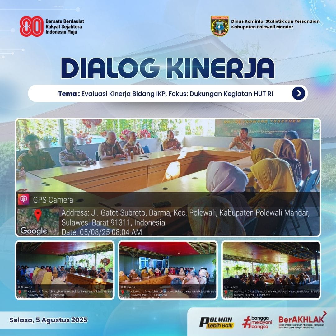 Dialog Kinerja Dinas Kominfo SP Selasa 05 Agustus 2025
