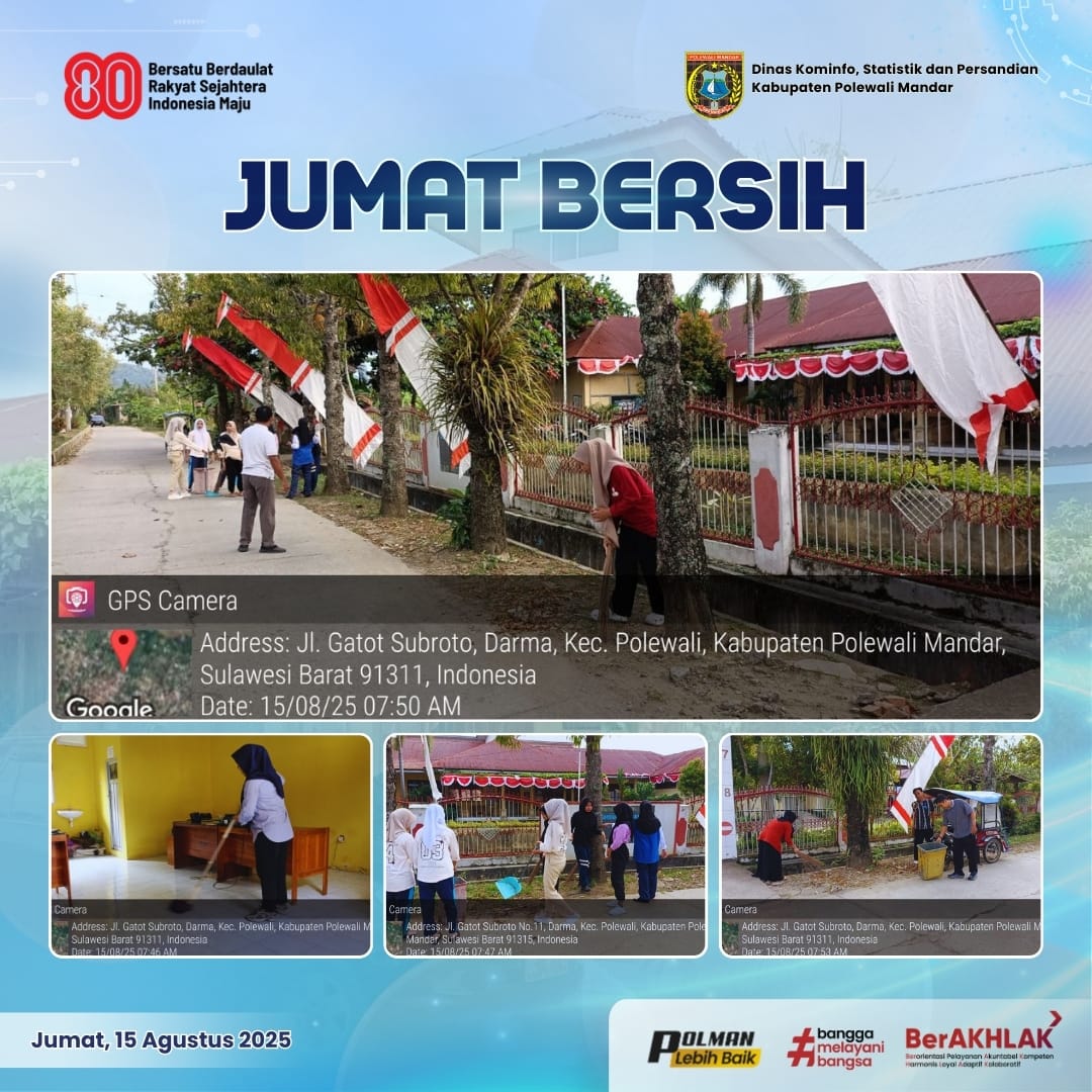 Jumat Bersih Jumat 15 Agustus 2025