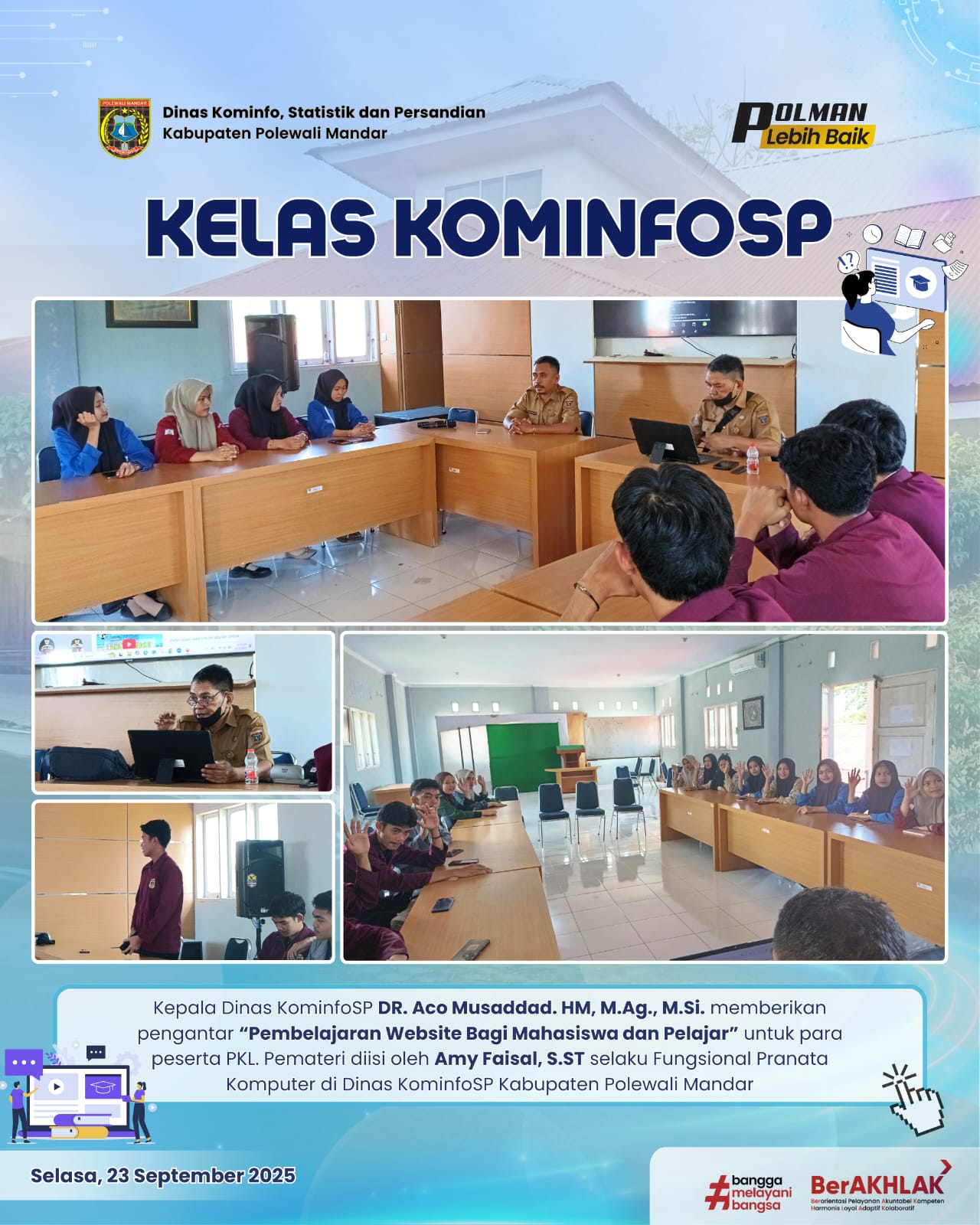 Kelas Kominfo SP Selasa 23 September 2025