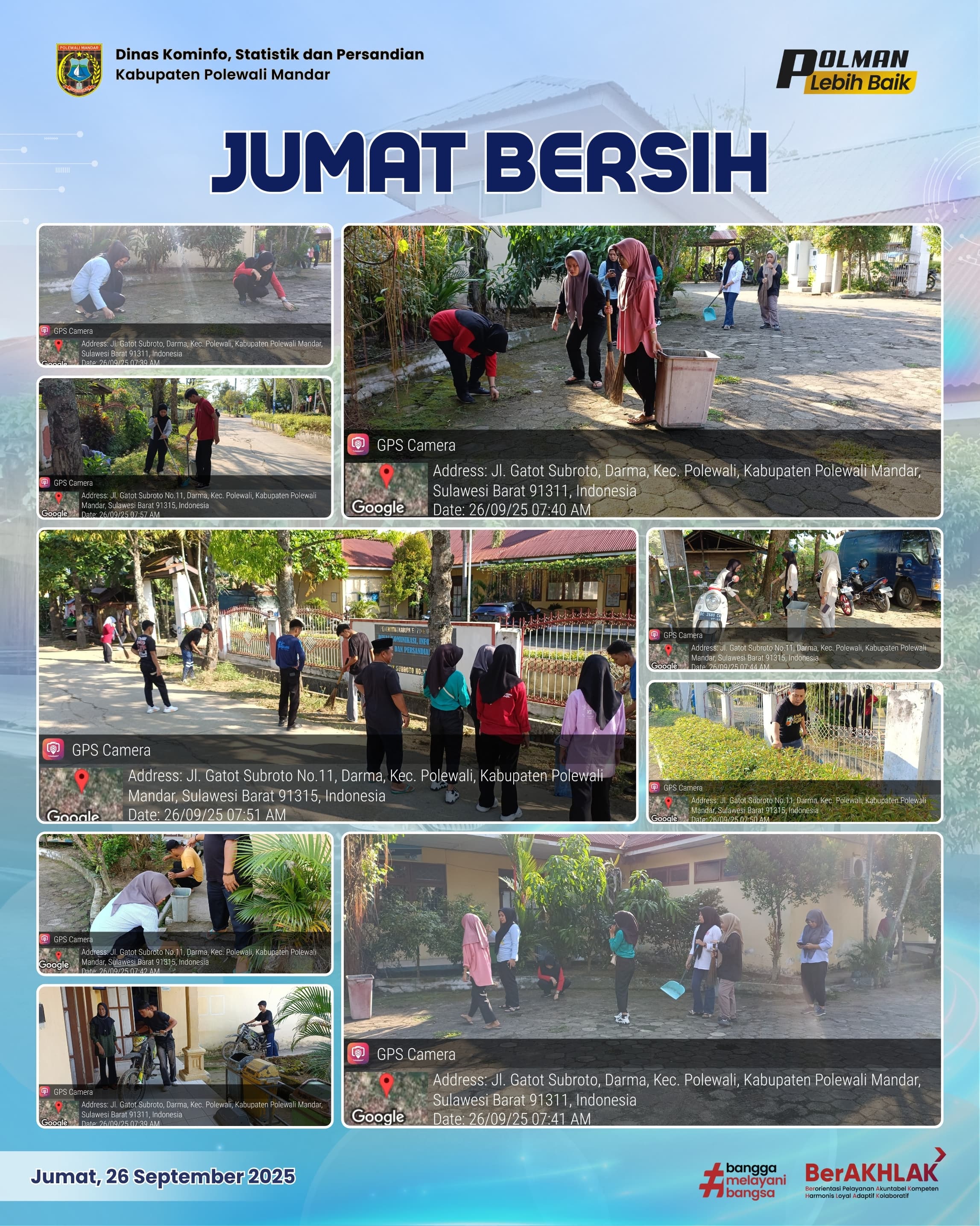 Jumat Bersih Jumat 26 September 2025