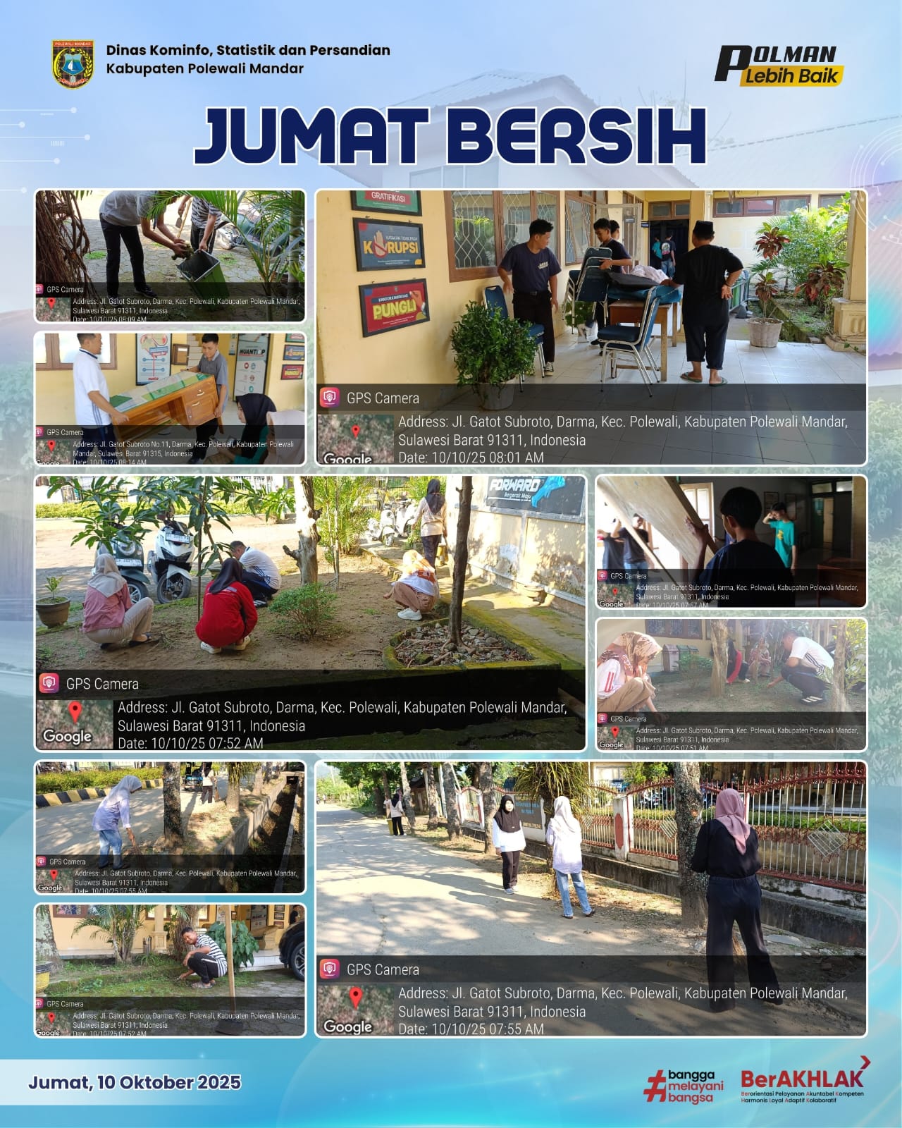 Jumat Bersih Jumat 10 Oktober 2025