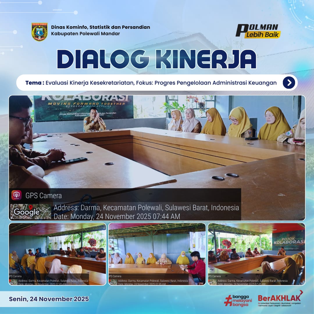 Dialog Kinerja Dinas Kominfo SP Senin 24 November 2025
