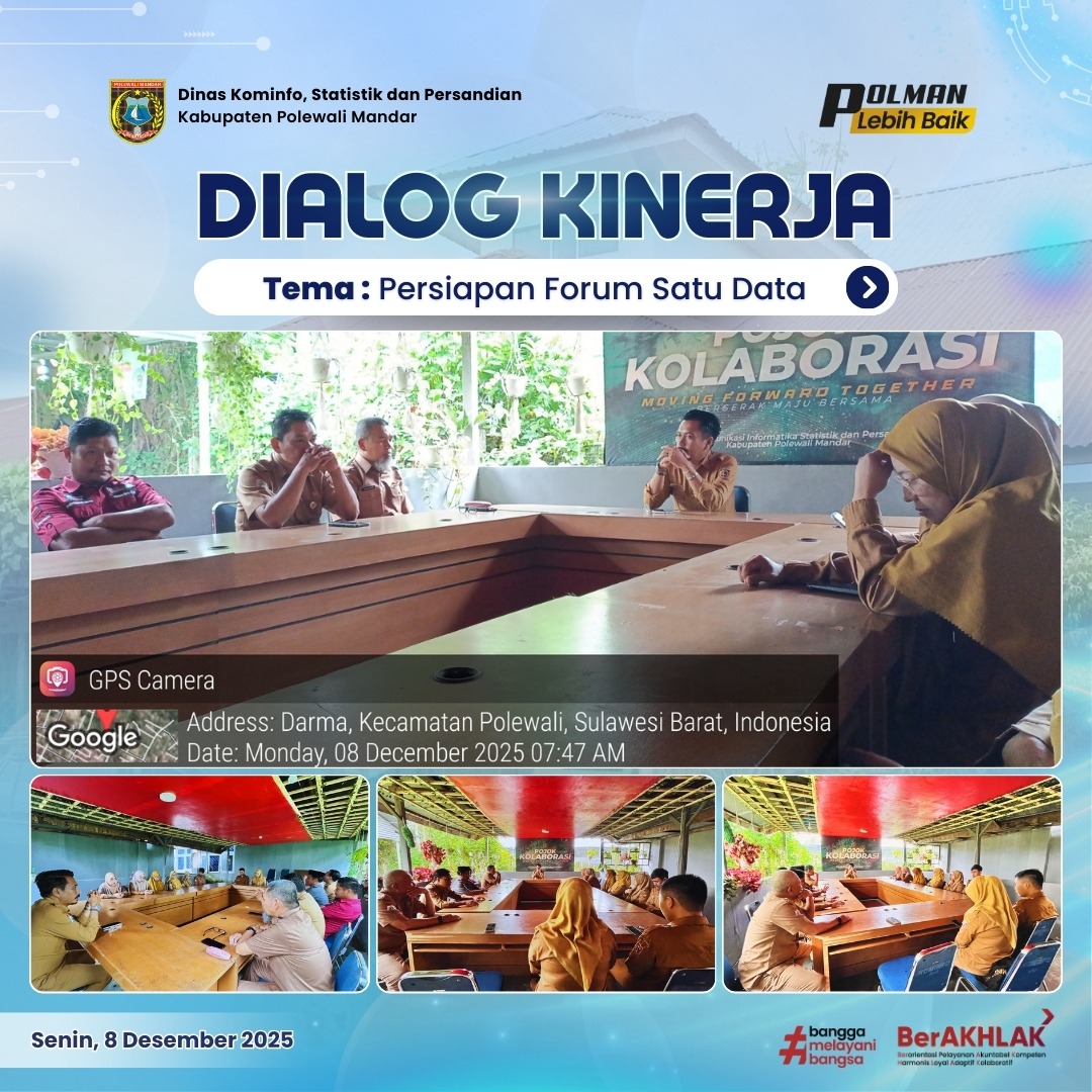 Dialog Kinerja Dinas Kominfo SP Senin 08 Desember 2025