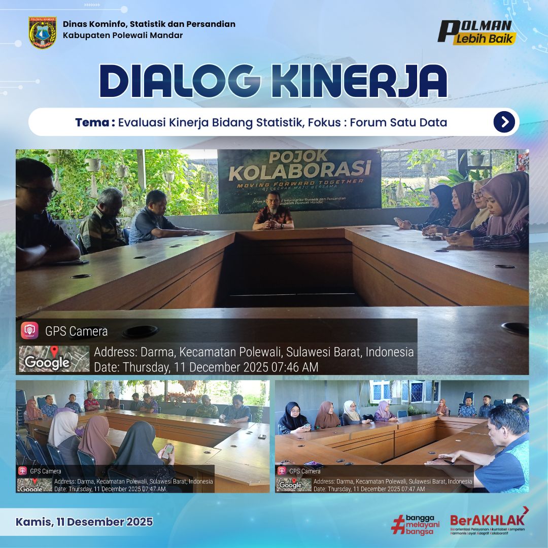 Dialog Kinerja Dinas Kominfo SP Kamis 11 Desember 2025