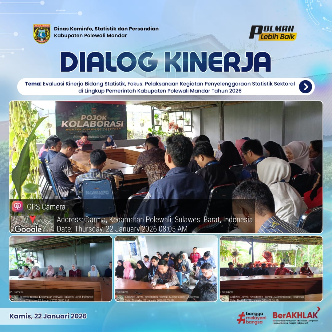 Dialog Kinerja Dinas Kominfo SP Kamis 22 Januari 2026
