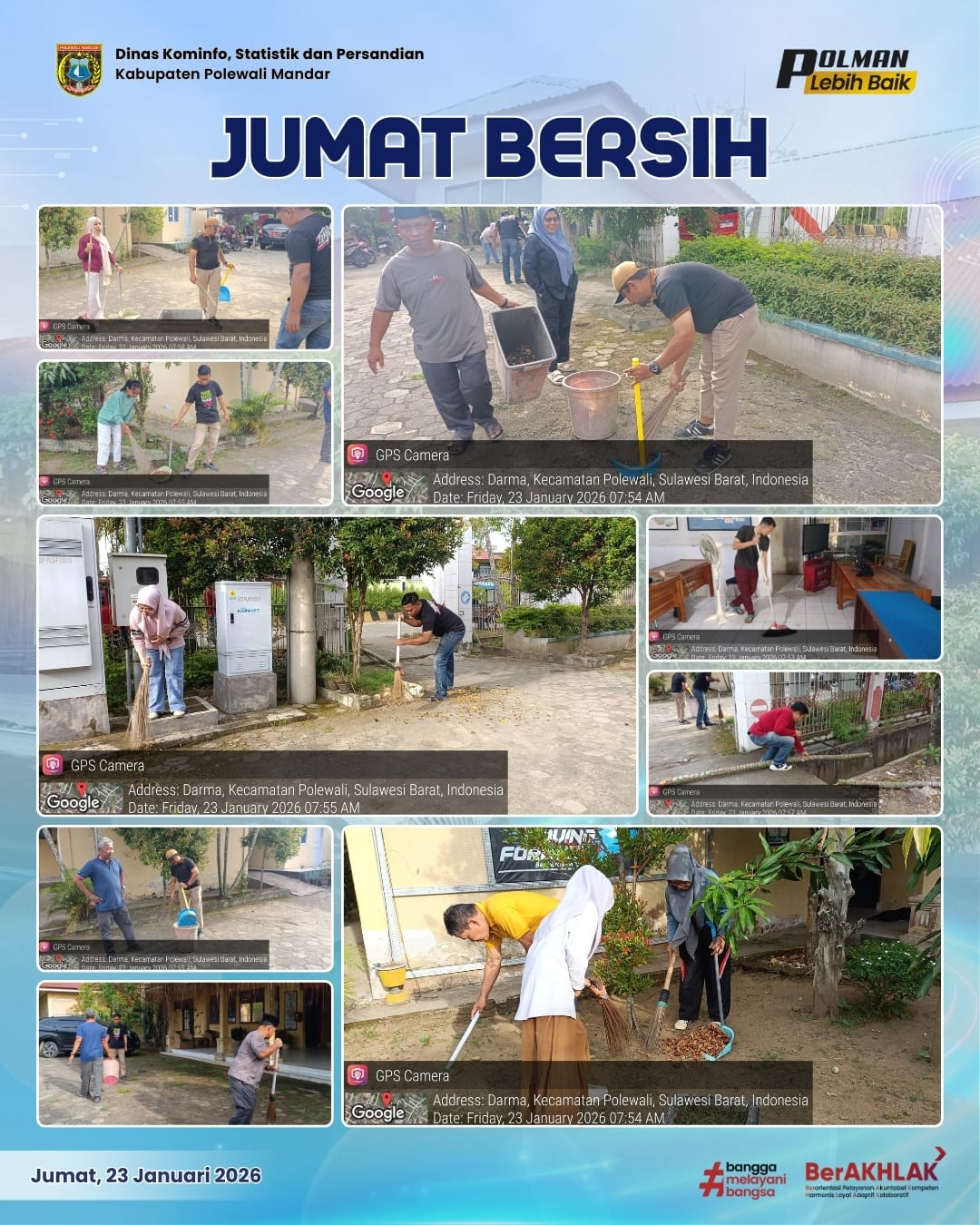 Jumat Bersih Jumat 23 Januari 2026