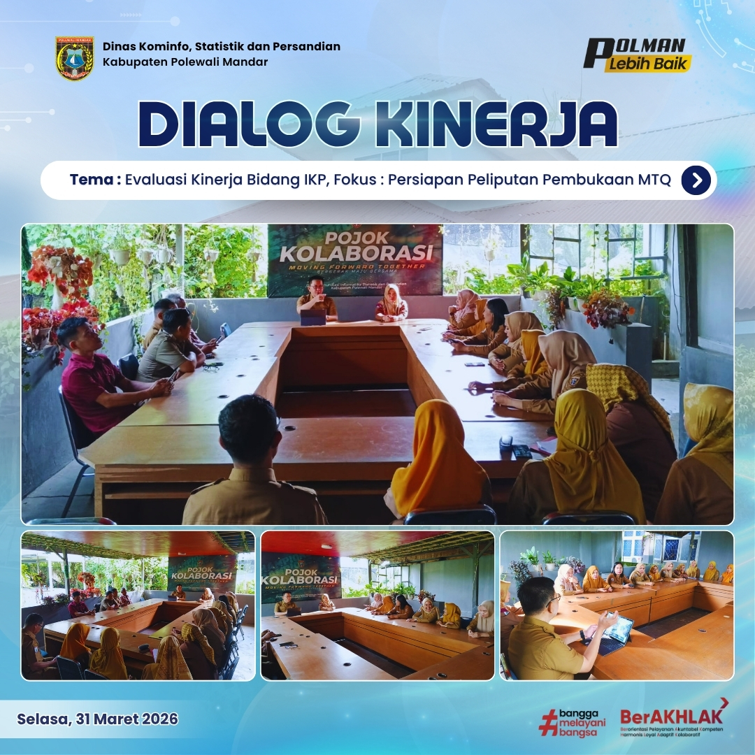 Dialog Kinerja Dinas Kominfo SP Selasa 31 Maret 2026