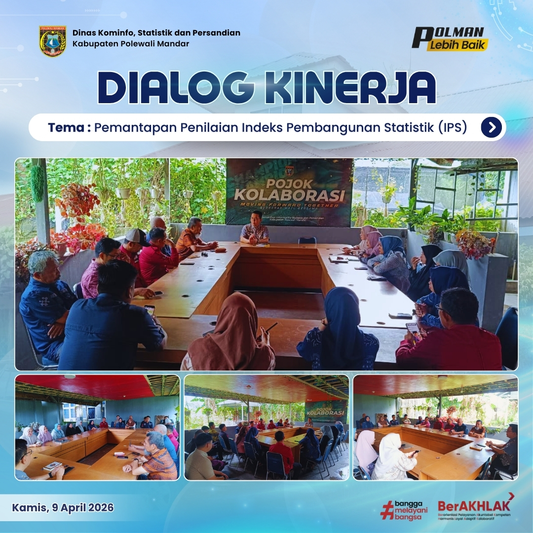 Dialog Kinerja Dinas Kominfo SP Kamis 09 April 2026