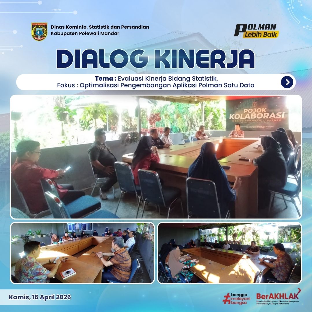 Dialog Kinerja Dinas Kominfo SP Kamis 16 April 2026