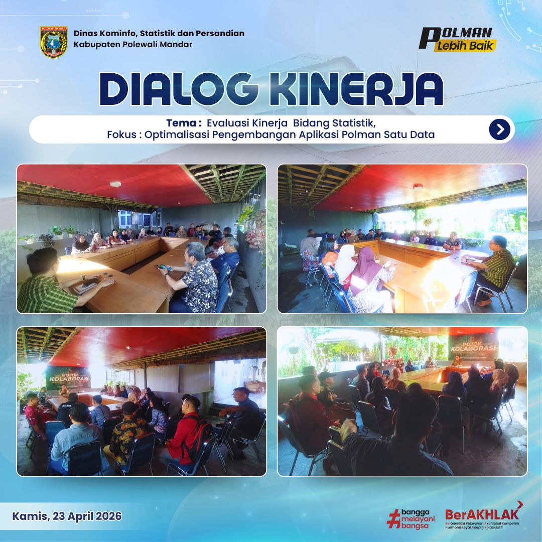 Dialog Kinerja Dinas Kominfo SP Kamis 23 April 2026