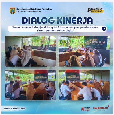 Dialog Kinerja Dinas Kominfo SP Rabu 06 Mei 2026