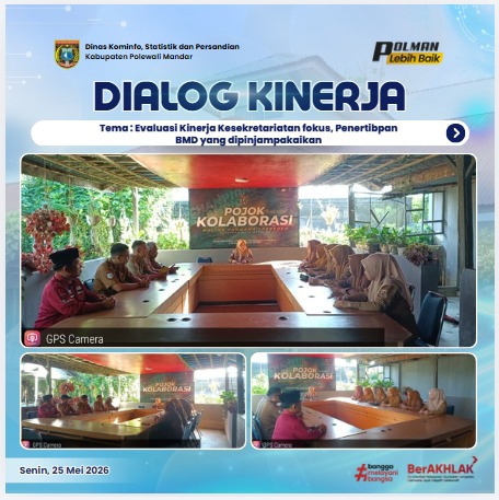 Dialog Kinerja Dinas Kominfo SP Senin 26 Mei 2026