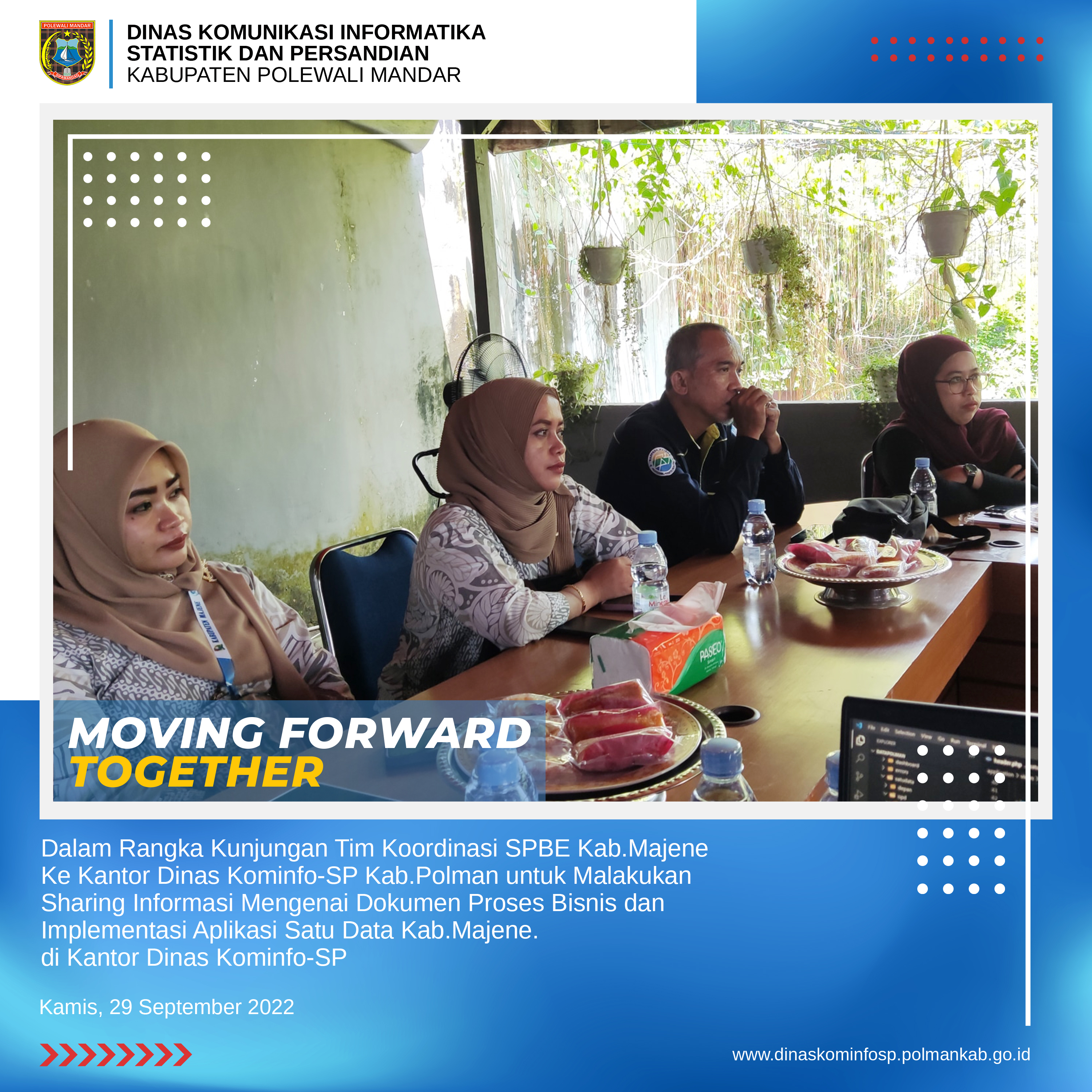 Kunjungan Tim SPBE Kabupaten Majene
