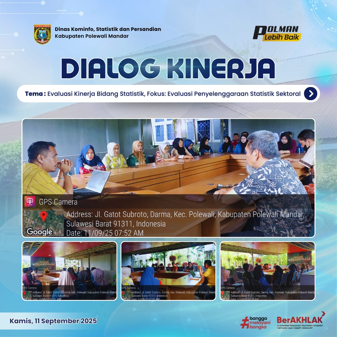 Dialog Kinerja Dinas Kominfo SP Kamis 11 September 2025